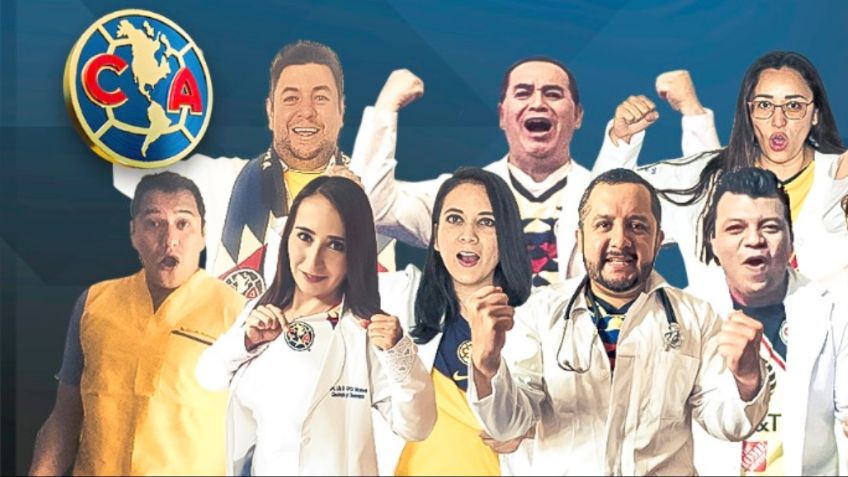 Grupo Televisa y el Club América reconocen la labor médica del personal de Salud