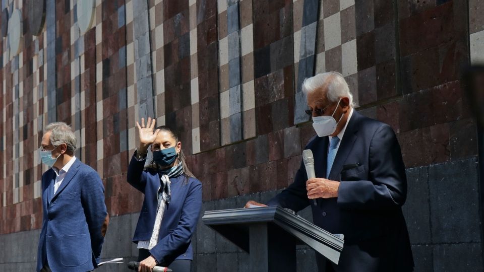 Claudia Sheinbaum inauguró ayer el Museo Kaluz, en la Colonia Guerrero