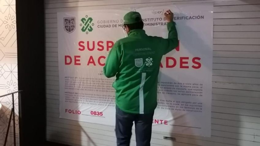 Cierran cuatro bares por incumplir medidas sanitarias en la CDMX