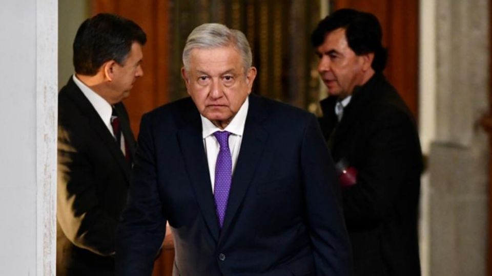 El presidente Andrés Manuel López Obrador desde La Mañanera. Foto: Guillermo O’Gam