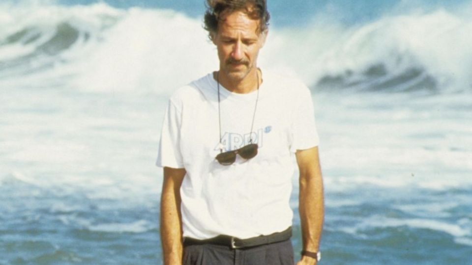 WERNER HERZOG. Behind the scenes 'Cobra Verde' © Werner Herzog Film.