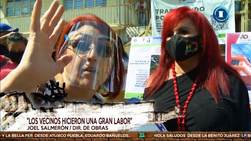 Fernanda Tapia recorre los próximos Senderos Seguros junto con Layda Sansores