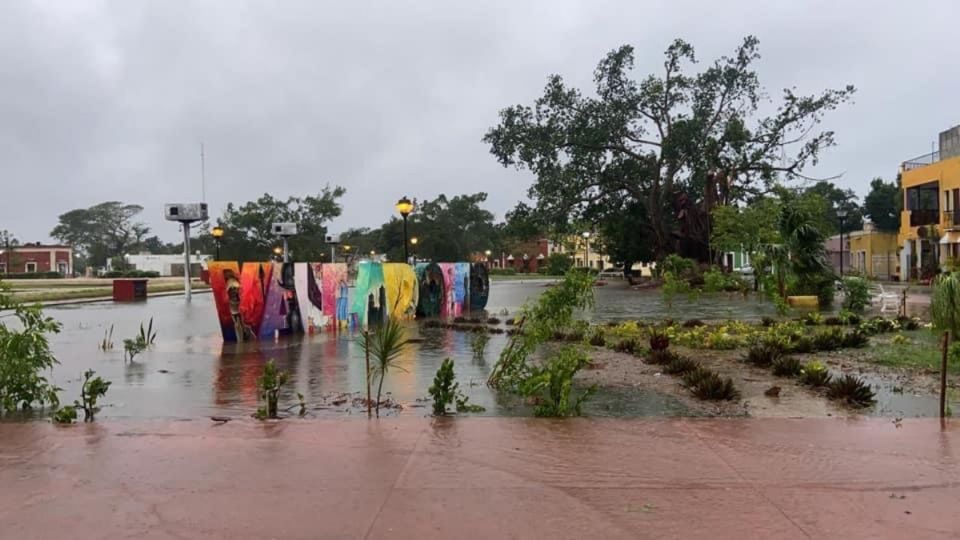 El gobierno de Yucatán señaló que no hubo pérdidas humanas, pero sí materiales. Foto: Especial