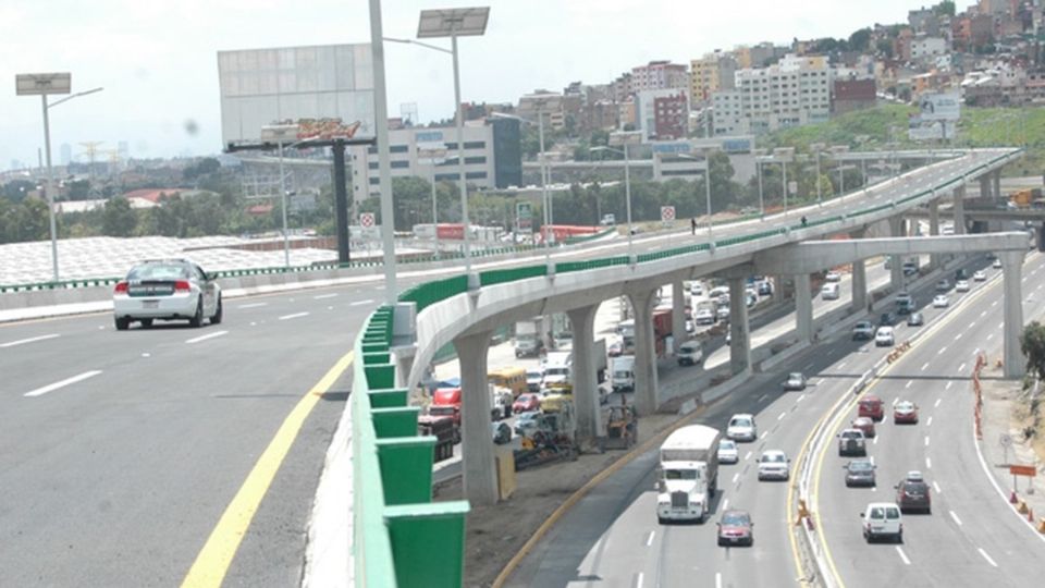 El fin de estas obras es conectar las navidades con el aeropuerto Felipe Ángeles en la base aérea Santa Lucía. Foto: Especial