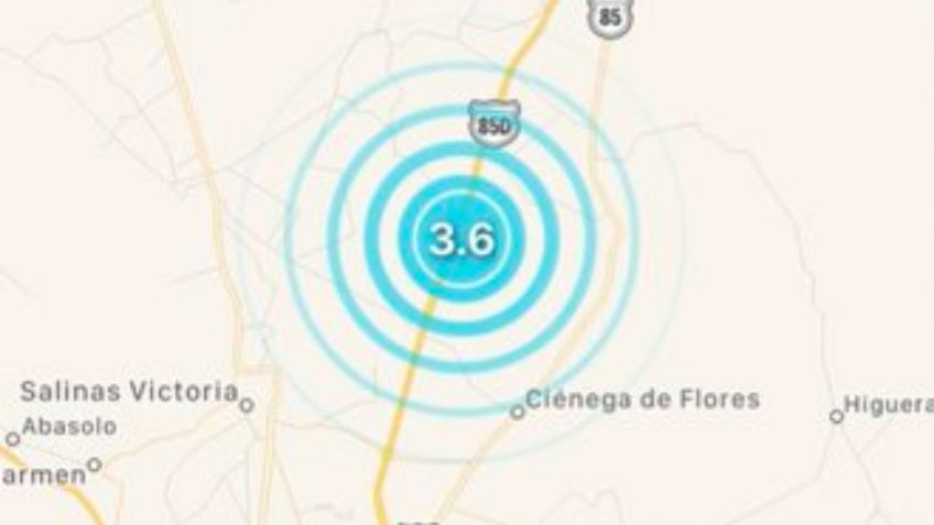 Inusual sismo magnitud 3.6 sorprende a Nuevo León; no hay daños, reporta El Bronco