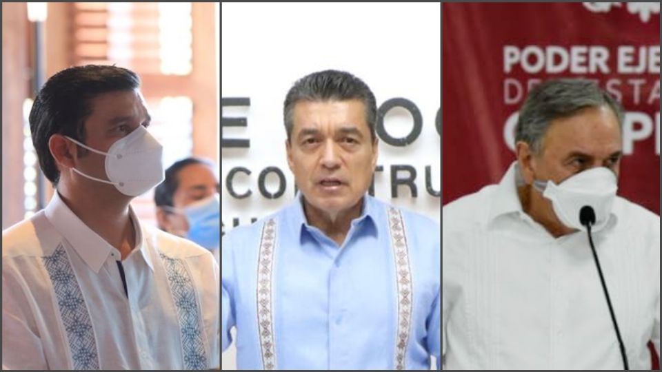 Estos tres mandatarios recibieron las peores calificaciones en la encuesta. Foto: Especial