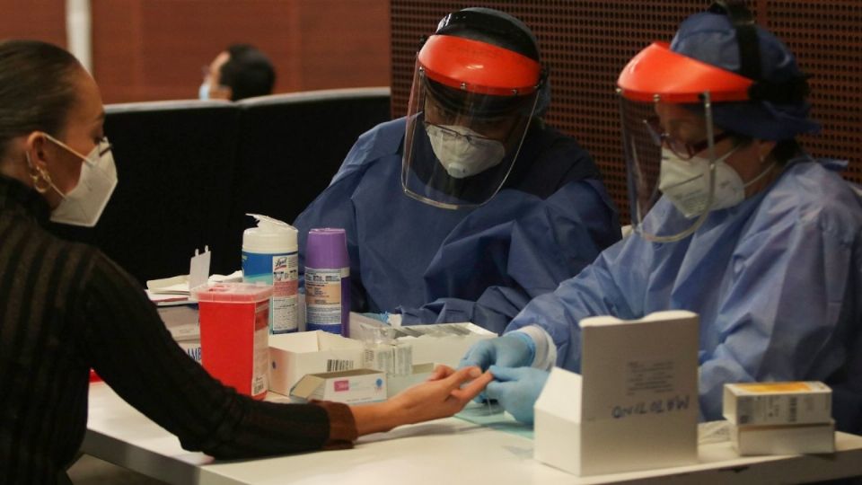 En las instalaciones del Senado se han aplicado hasta el momento 805 pruebas PCR. Foto: Cuartoscuro