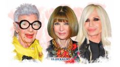 Iris Apfel, Carolina Herrera, Anna Wintour, Diane Von Fürstenberg y Donatella Versace: ícono de más de 60 años