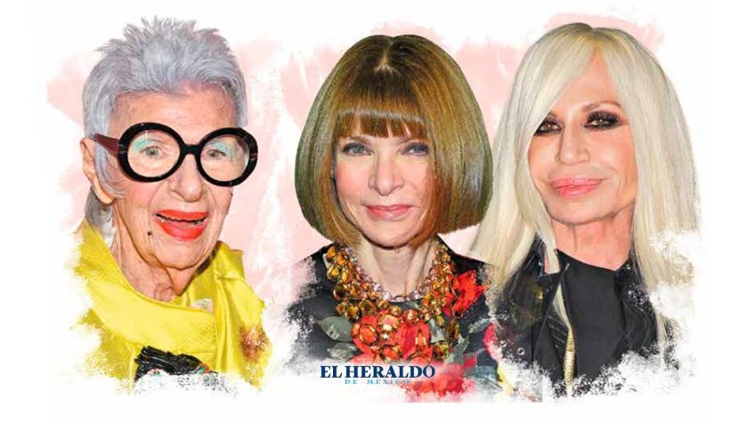 Iris Apfel, Carolina Herrera, Anna Wintour, Diane Von Fürstenberg y Donatella Versace: ícono de más de 60 años