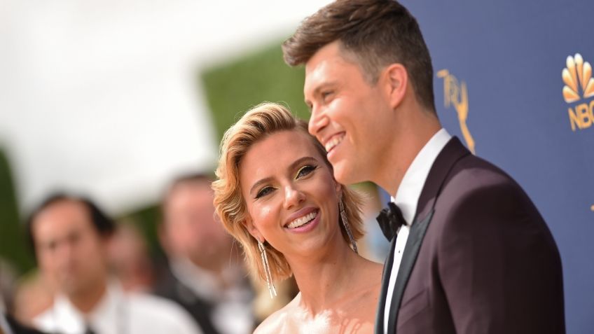 ¡Se casa en secreto! Scarlett Johansson llega al altar con Colin Jost