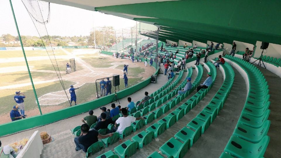 El Estadio de Beisbol “Luis Anzaldo Arroyo” fue remodelado en 2016. Foto: Especial