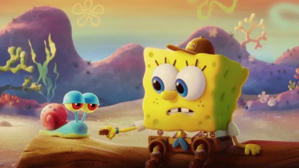 Imagen del Bob Esponja: un héroe al rescate. Foto: Especial
