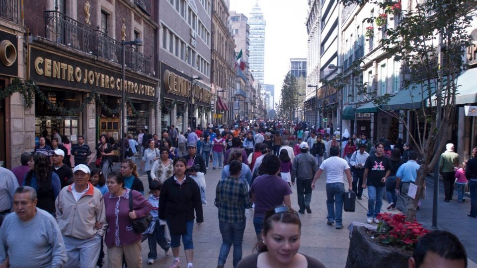 Calle Madero en la Ciudad de México. Foto: Cuartoscuro