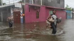 Fuertes lluvias continúan provocando afectaciones en Tabasco