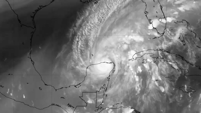 Tormenta Tropical Gamma: Fuertes lluvias y vientos de afectan zona norte de Quintana Roo