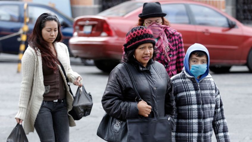 Clima CDMX y Edomex: ¡No guardes la cobija! continua frente frío No. 31 | 25 de enero