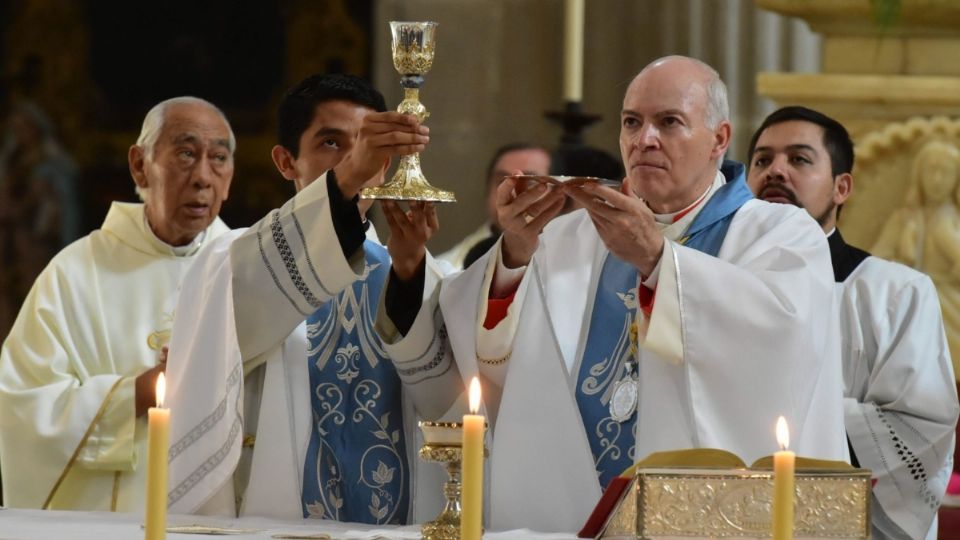 La ceremonia religiosa será oficiada por el Cardenal Carlos Aguiar Retes. FOTO: Cuartoscuro