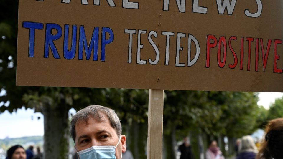 Donald Trump y su verdadero estado de SALUD FOTO AFP