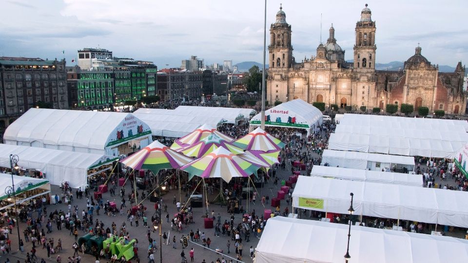 La FIL del Zócalo se realiza desde el año 2000. Foto: Twitter FIL Zócalo.