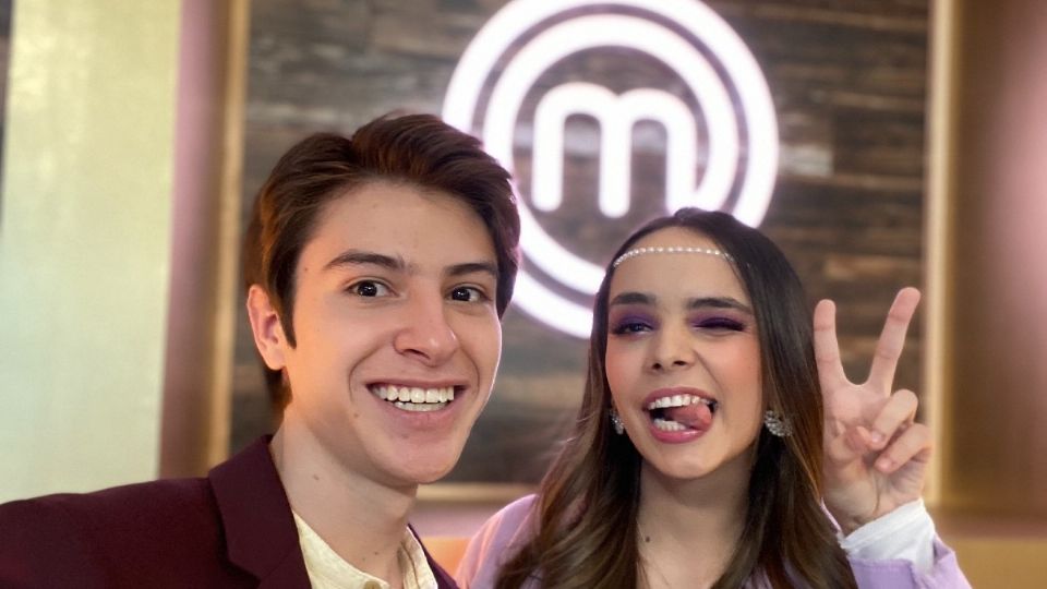 Alana Lliteras y Diego Fernández, regresaron a los foros del reality show. Foto: Archivo/ Twitter @MasterChefMx