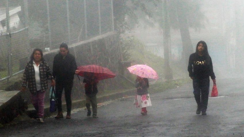 Prevén lluvias torrenciales para estos estados del país hoy, lunes 17 de junio