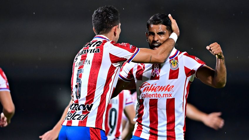 Con bajas y ausencias, Chivas saca EMPATE como visitante ante Pumas: GOLES