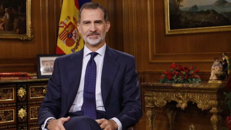 El Rey Felipe VI recibe 253 mil 850 euros brutos. Foto: Especial.