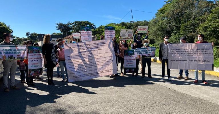 Protesta por el caso Sierra Alta.