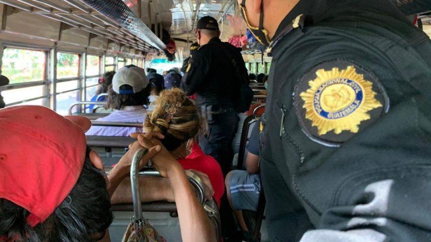 Disuelven caravana migrante pero los operativos siguen en la frontera sur de México