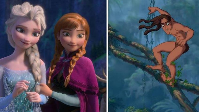 ¿Son parientes? Esta loca teoría señalan que Tarzán, Elsa y Anna de Frozen son HERMANOS