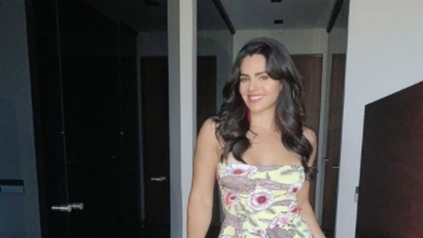 Luz Elena González conquista Instagram con revelador vestido rojo: FOTO