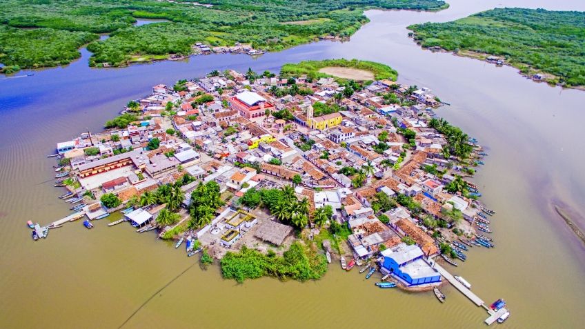 Isla de Mexcaltitán, la Venecia mexicana en Nayarit es nombrada Pueblo Mágico