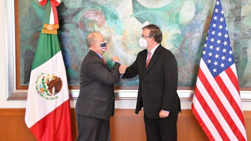 México cumplirá con el Tratado de Aguas: Ebrard a Ulrich Brechbuhl