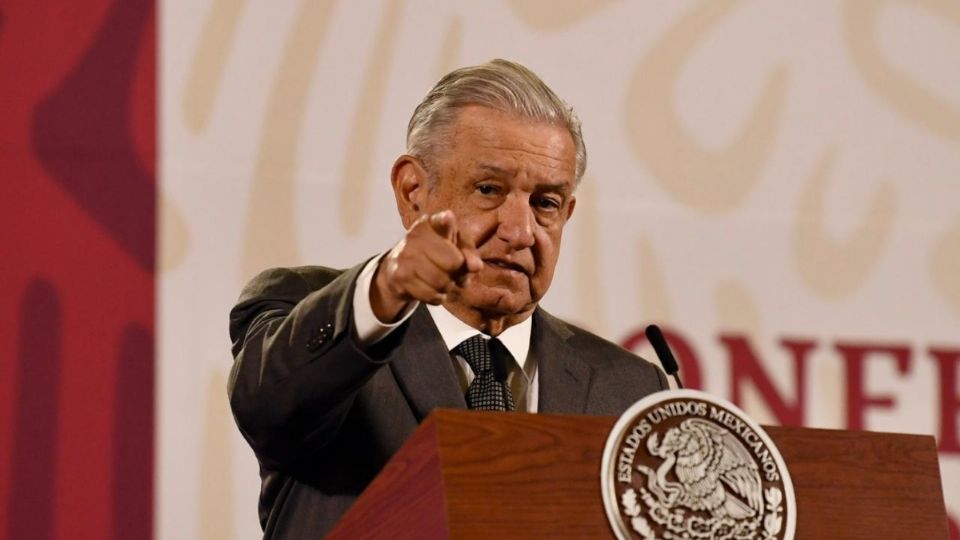 El presidente López Obrador desde La Mañanera. Foto: Leslie Pérez