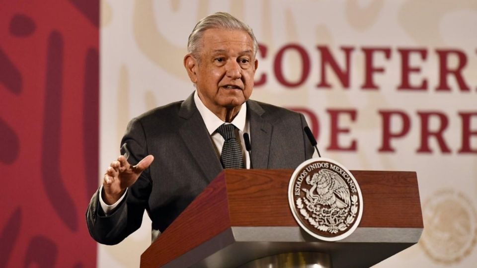 El presidente López Obrador desde La Mañanera. Foto: Leslie Pérez