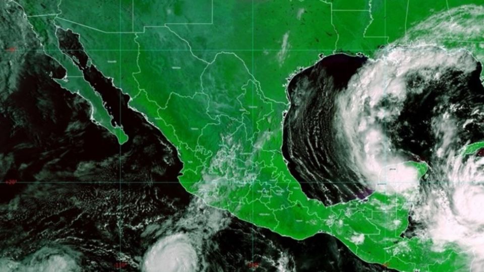 Impactará la Península de Yucatán. FOTO: CONAGUA