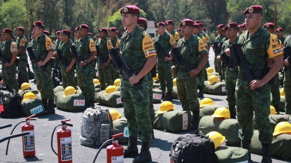 Elementos del Ejército y Fuerza Aérea Mexicanos. Foto: Cuartoscuro