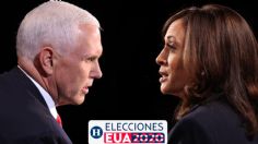 Mike Pence repite la fórmula de Trump e interrumpe a Kamala Harris en debate