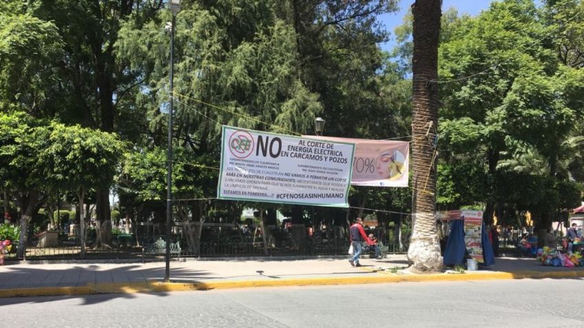 Vecinos de Cuautitlán advierten a CFE que no permitirá más cortes en pozos