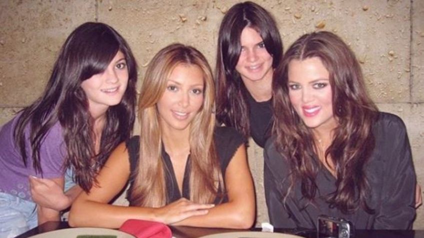 Así lucían las hermanas Kardashian antes de todas sus cirugías estéticas