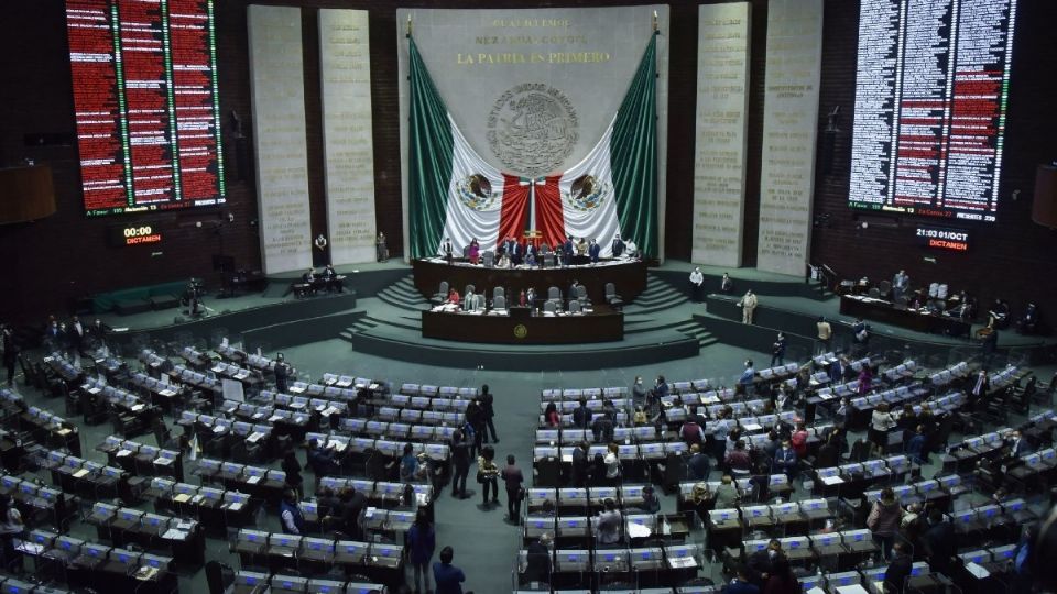 El breve homenaje fue a propuesta de la bancada del PAN Foto: Cuartoscuro