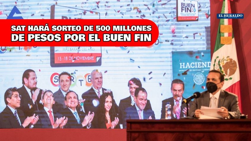 BUEN FIN: Habrá sorteo del SAT y adelanto de aguinaldo