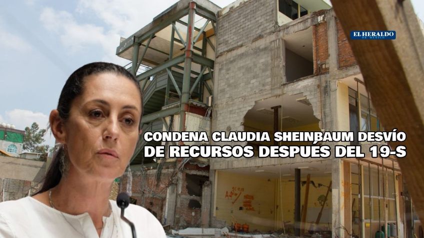 Inmoral, uso de recursos para damnificados: Claudia Sheinbaum