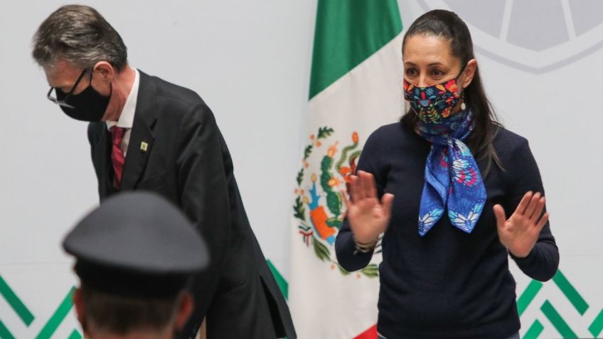 Aclara Sheinbaum que la CDMX se mantiene en naranja