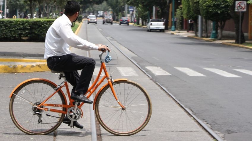 Conoce la nueva ciclovía inteligente en Chapultepec, fabricada con ¡tapas de botella!: FOTO