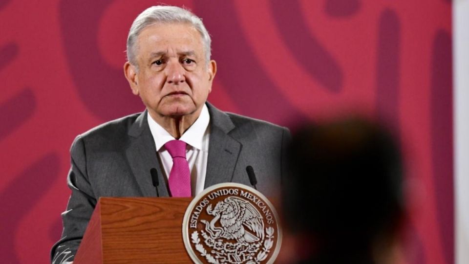 Conferencia de Andrés Manuel López Obrador en Palacio Nacional FOTO Guillermo O'Gam