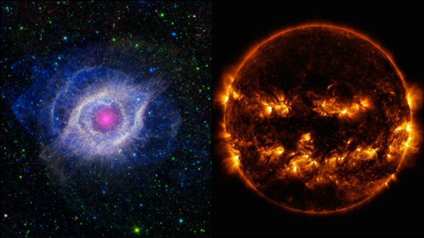 NASA revela espeluznantes imágenes desde el espacio: FOTOS