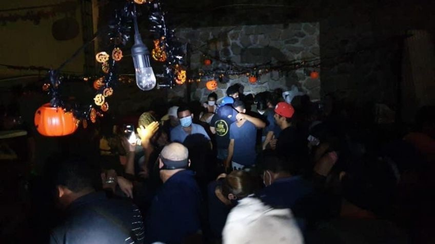 Dispersan a 300 jóvenes de fiesta de Halloween en Acapulco