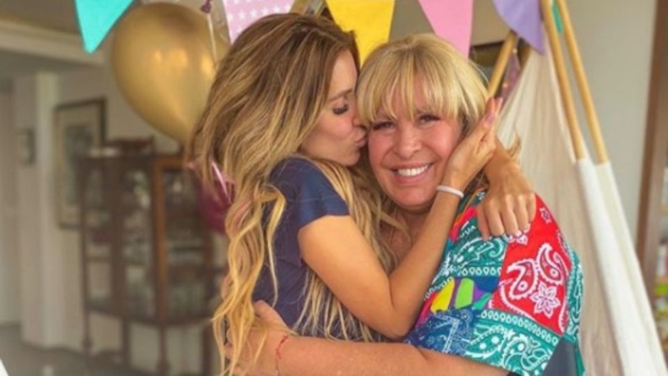 La productora y su hija, su gran amor en vida. Foto: Instagram