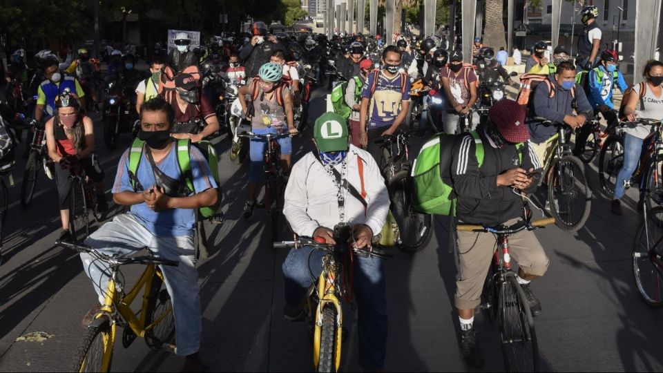 Próximamente habrá una rodada nocturna en la CDMX. Foto de archivo.